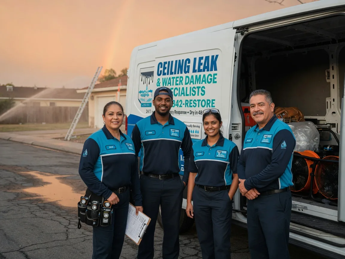 Ceiling Leak Cleanup company in Como, NC