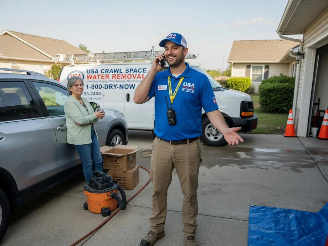 Crawl Space Water Removal Como, NC FAQs